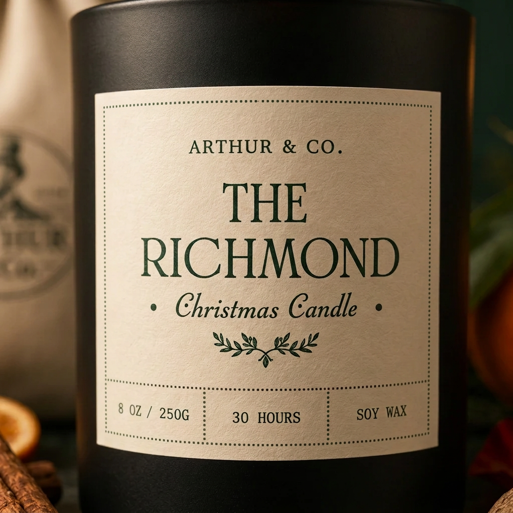 Label close-up — The Richmond