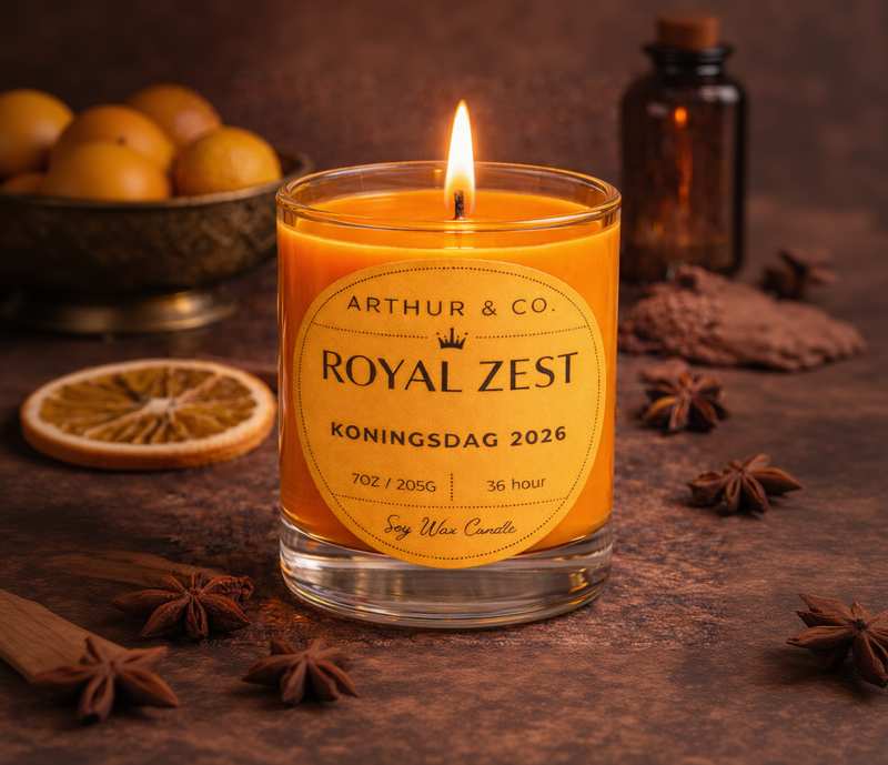 Finished candle